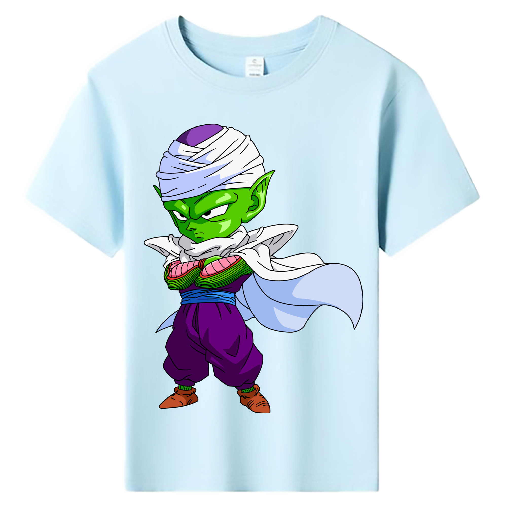 （画像用） ドラゴンボール ピッコロ DRAGON BALL Piccolo 綿100％キッズTシャツ（フロントプリント）